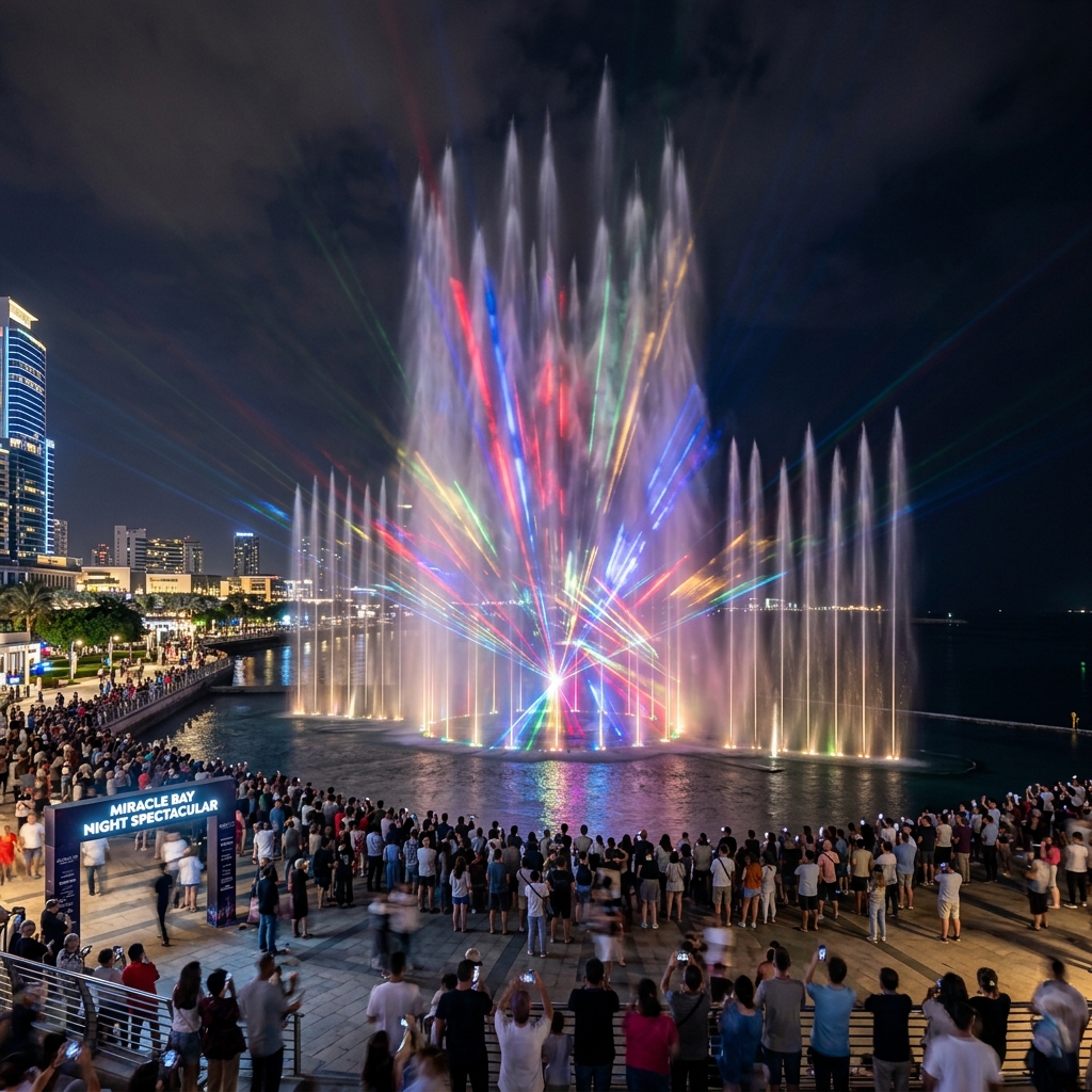Bharat Vismaya musical fountain spectacle concept